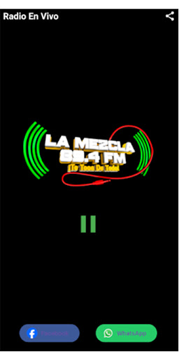 La Mezcla FM Screen 3