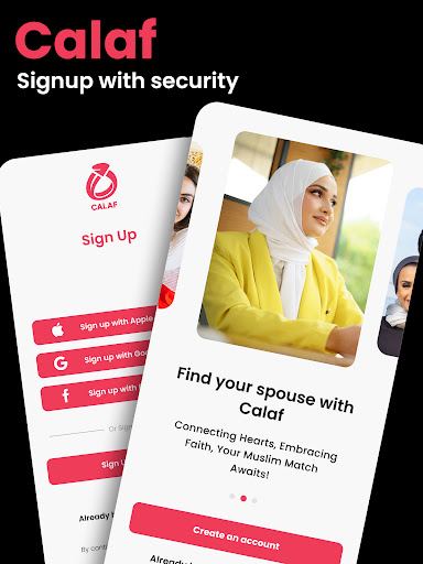 Android application Calaf screenshort