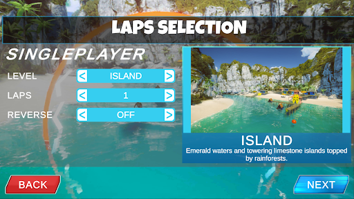 Splash Boat Racing Game Screen 3