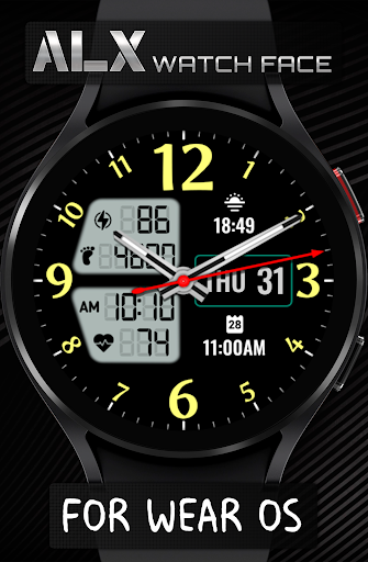 ALX07 Hybrid Watch Face