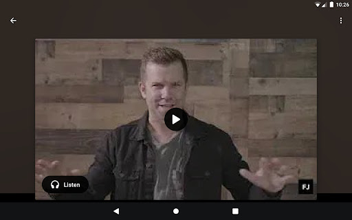 Screenshot of Following Jesus