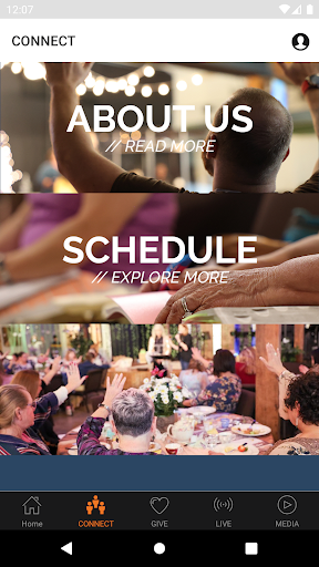 TheBridgeNV App Screen 2
