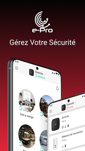 Android application E-Pro screenshort