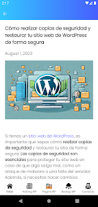 SalvaWP - Ayuda para Wordpress
