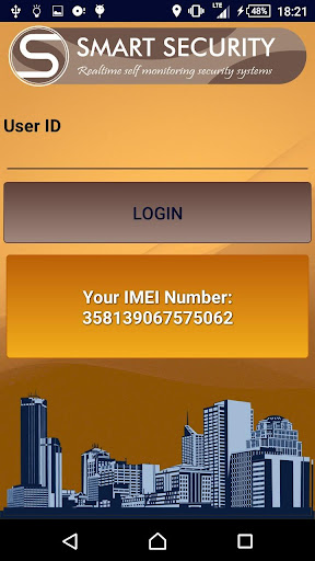 Android application Dialog -Secure Mate screenshort
