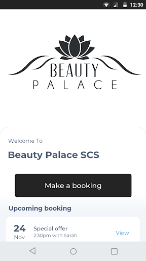Android application Beauty Palace SCS screenshort