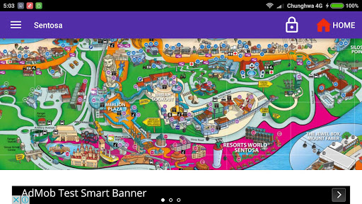 Singapore MRT Route Map