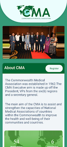 commonwealth medical assn(CMA) Screen 2