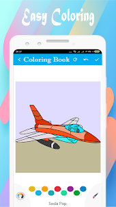 Airplanes Coloring Book