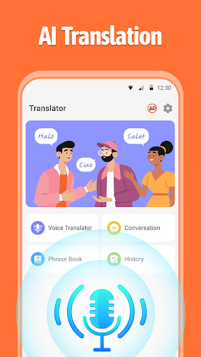 Android application All Language Chat Translator screenshort
