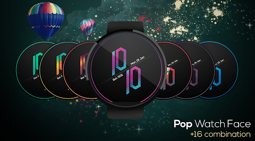 Pop Watch Face Screenshot 1 - AppWisp.com