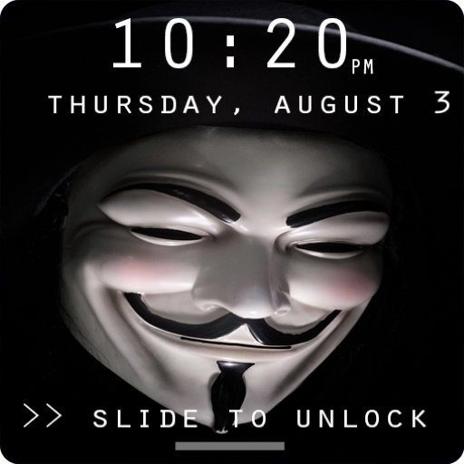 Anonymous Lock Screen logo