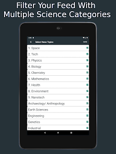 Science News Daily v11.7 MOD APK (Premium/Subscribed) Free For Android 8
