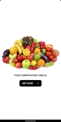 Android application Calorie In Food screenshort