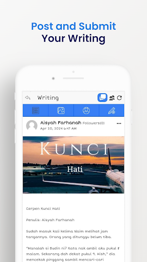 Book For All - Writing & Read Screen 3