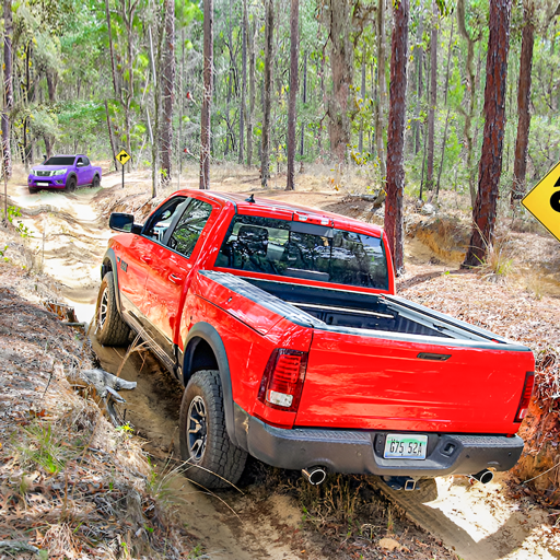 Uphill Pickup Truck Driving 24 logo
