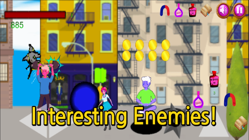 Android application Krang Shoot And Run screenshort