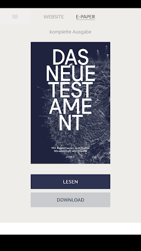 Das Neue Testament – mit Texten zu Wissenschaft un