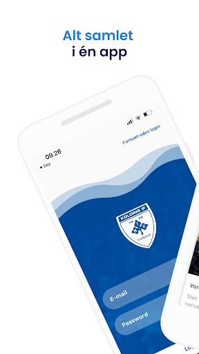 Android application Kolding IF screenshort