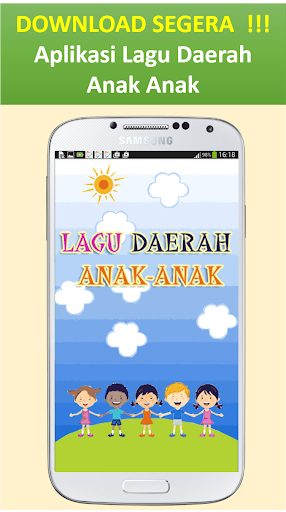 Android application Lagu Daerah screenshort