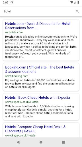 StartXXL Search Screen 3
