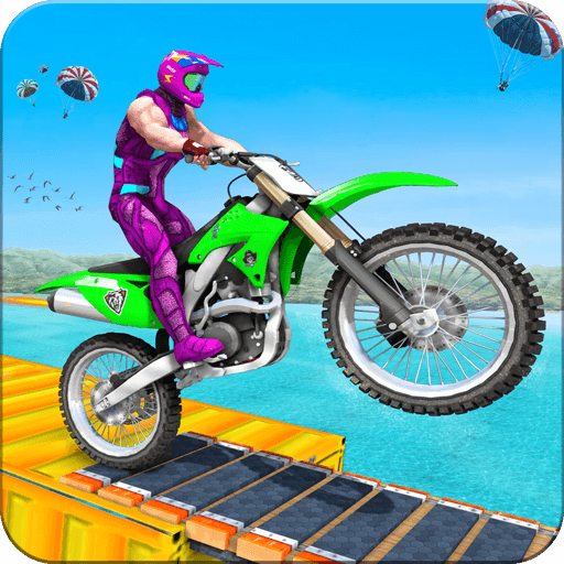 Superhero Bike 3D : Bike Games logo