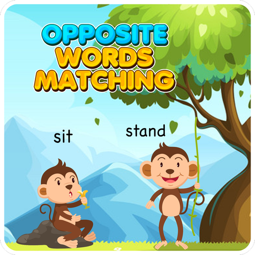 Opposite Words Matching Kids logo
