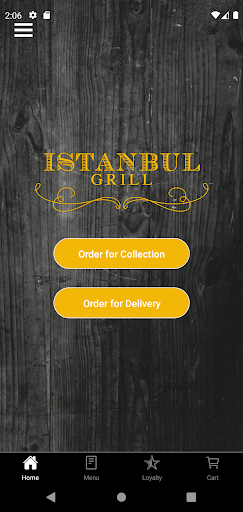 Android application Istanbul Grill Crawley screenshort