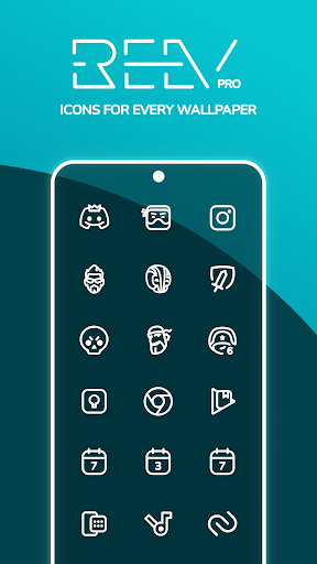 Screenshot of Reev Pro - Outline Icon Pack