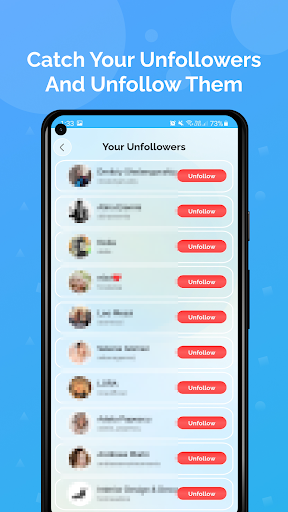 SeeReport - Unfollowers Screen 2