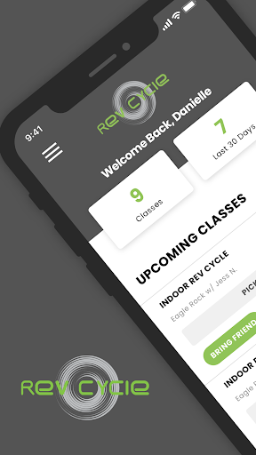 Android application Rev Cycle 2.0 screenshort