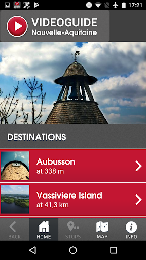Videoguide Nouvelle-Aquitaine Screen 2