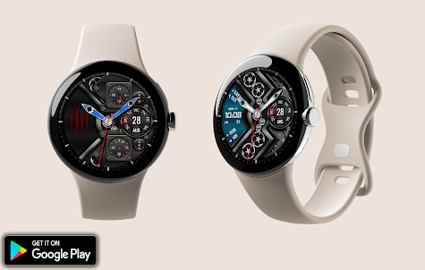 MECHANIC v2 Animated Watchface