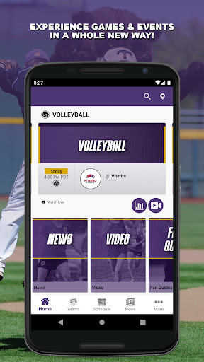 Android application Bellevue Bruins screenshort