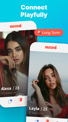 Android application Hugmi – Chat & Meet screenshort
