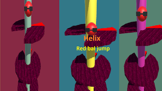 Helix Red Ball jump