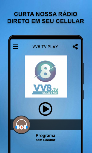 Android application VV8 TV PLAY screenshort