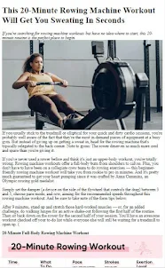 How to Do Rowing Exercises