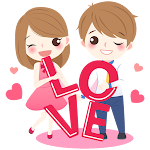Cover Image of ダウンロード Love Stickers for Whatsapp  APK