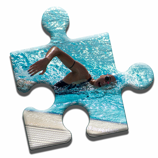 Swimming Puzzle logo