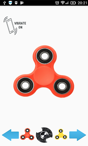 Android application Fidget Hand Spinner screenshort