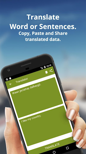 Somali To English Dictionary and Translator App