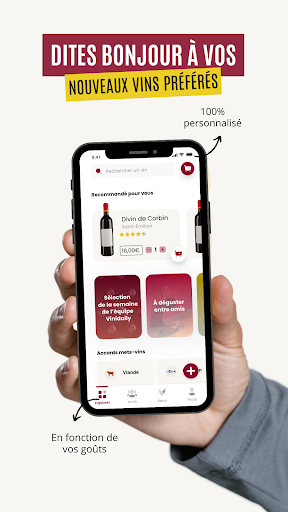 Android application Vinidaily screenshort