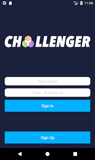 Android application Oxil Challenger screenshort