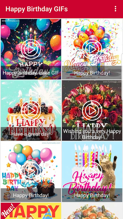 Happy birthday GIFs - 2.3.8 - (Android)