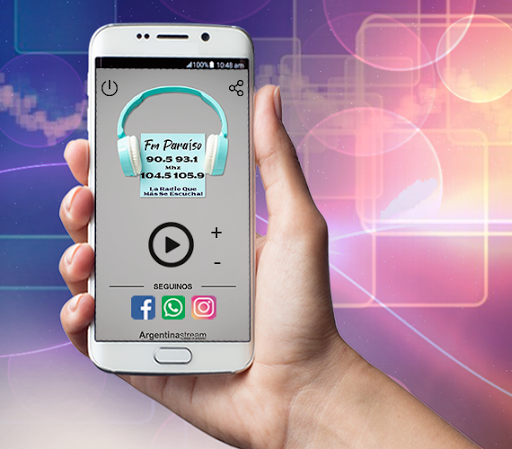 Android application FM Paraiso screenshort