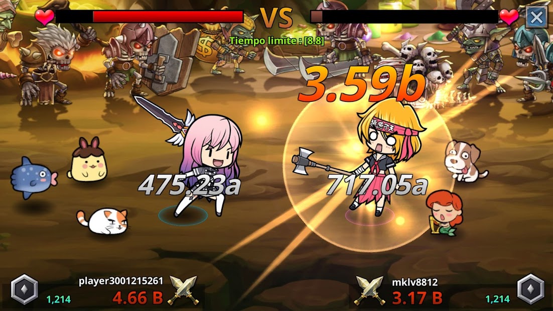 Screenshot 5 Pow Pow Dungeon : Idle android