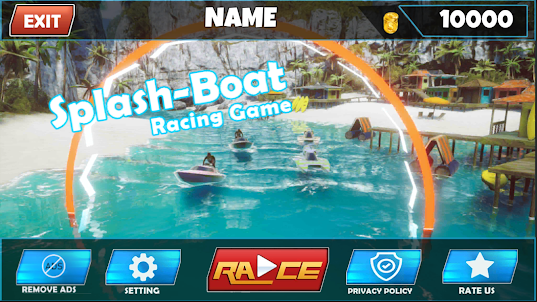 Splash Boat Racing Game