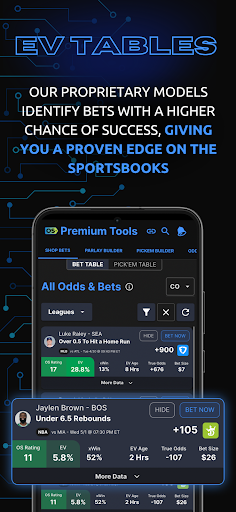 OddsShopper Screen 2