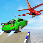 Skyline Car Stunts : Mega Ramp Stunt Racing Games Apk